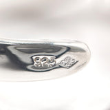 CHANEL earring Twisted hoop vintage Silver925 Silver Women Second hand