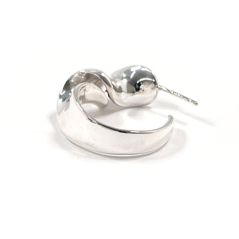 CHANEL earring Twisted hoop vintage Silver925 Silver Women Second hand