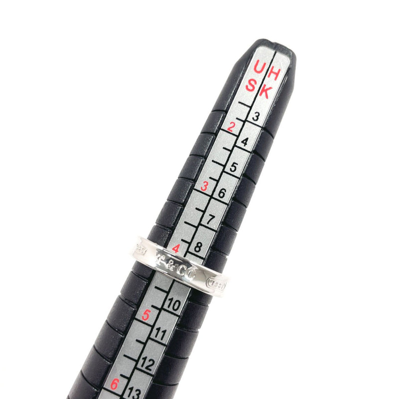 TIFFANY&Co. Ring 1837 Narrow Silver925 #US 4 Silver Women Second hand