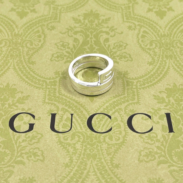 GUCCI Ring Spiral G logo snake Silver925 #US 5 1/2 Silver Women Second hand