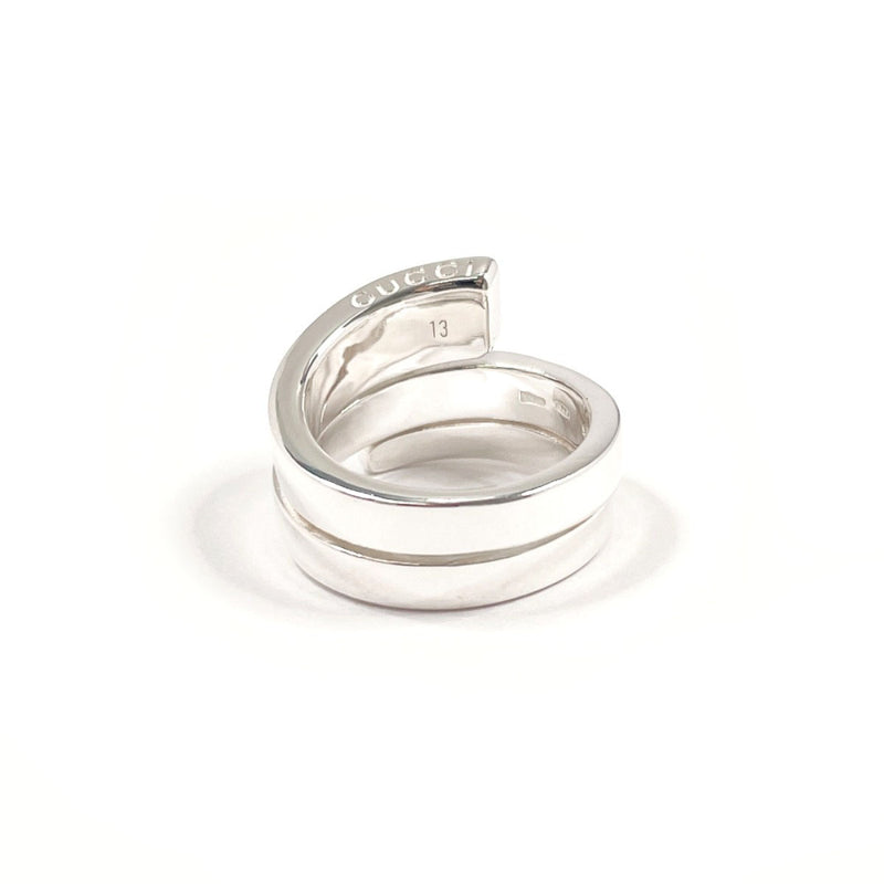GUCCI Ring Spiral G logo snake Silver925 #US 5 1/2 Silver Women Second hand