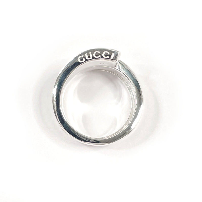 GUCCI Ring Spiral G logo snake Silver925 #US 5 1/2 Silver Women Second hand