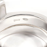 GUCCI Ring Spiral G logo snake Silver925 #US 5 1/2 Silver Women Second hand