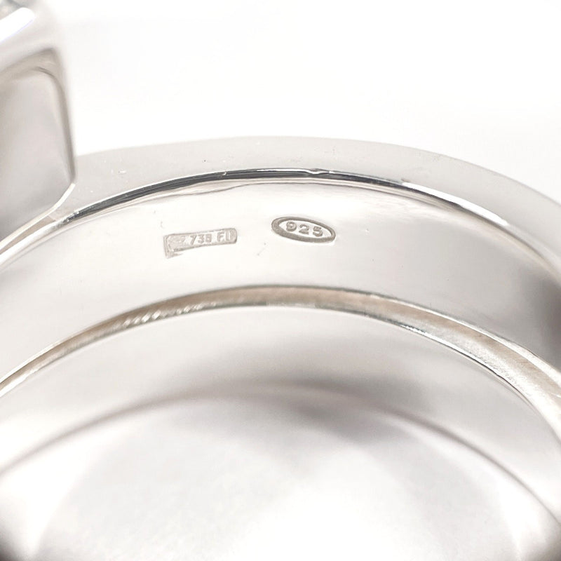 GUCCI Ring Spiral G logo snake Silver925 #US 5 1/2 Silver Women Second hand