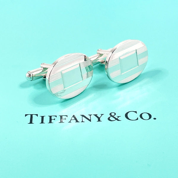 TIFFANY&Co. cuffs Cufflinks Sterling Silver Silver mens Second hand