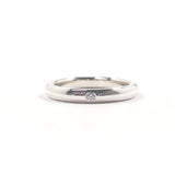 TIFFANY&Co. Ring Stacking band ring Elsa Peretti Silver925/diamond #US 4 3/4 Silver Women Second hand