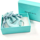 TIFFANY&Co. Ring Stacking band ring Elsa Peretti Silver925/diamond #US 4 3/4 Silver Women Second hand