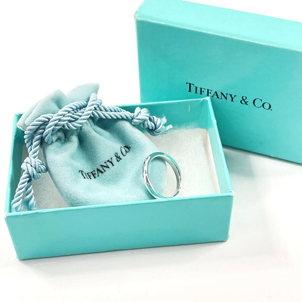 TIFFANY&Co. Ring Stacking band ring Elsa Peretti Silver925/diamond #US 4 3/4 Silver Women Second hand