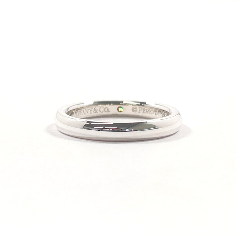 TIFFANY&Co. Ring Stacking band ring Elsa Peretti Silver925/diamond #US 4 3/4 Silver Women Second hand