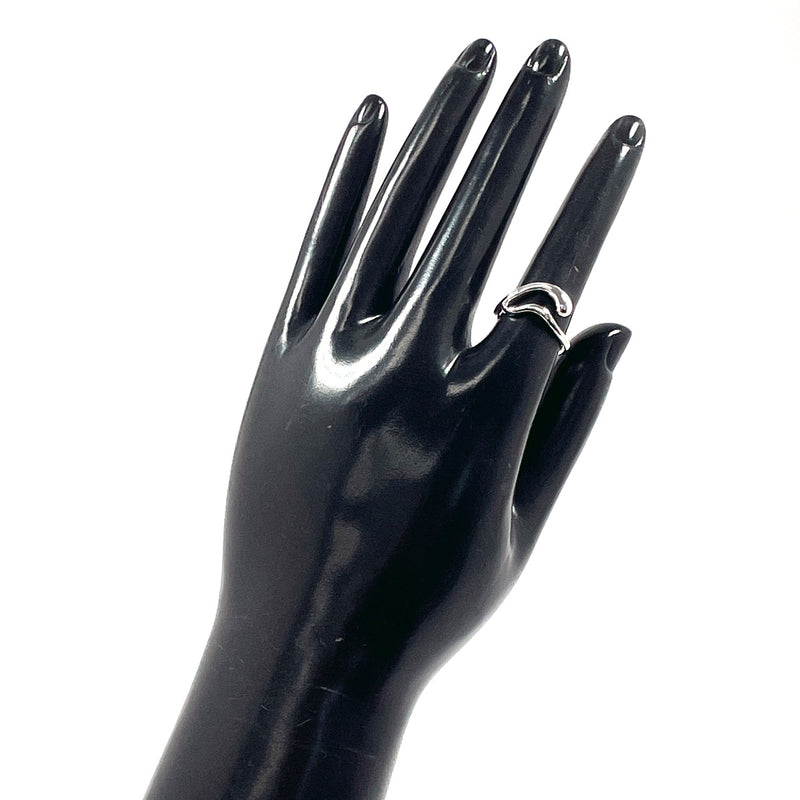 TIFFANY&Co. Ring Freeform teardrop Elsa Peretti Silver925 #US 4 1/2 Silver Women Second hand