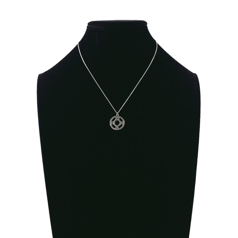 TIFFANY&Co. Necklace Atlas Open Medallion Silver925 Silver unisex Second hand