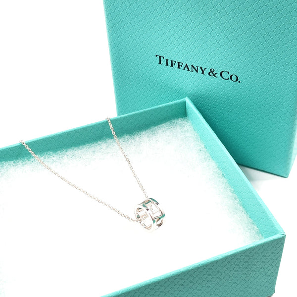 TIFFANY&Co. Necklace Atlas open Silver925 Silver Women Second hand