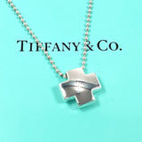 TIFFANY&Co. Necklace Roman Cross Silver925 Silver unisex Second hand