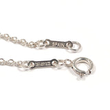 TIFFANY&Co. Necklace Triple Open Heart 3P Elsa Peretti Silver925 Silver Women Second hand