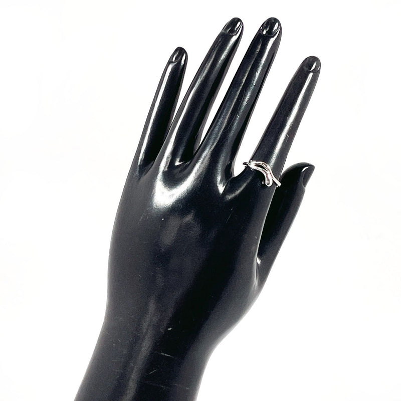 TIFFANY&Co. Ring Freeform teardrop Elsa Peretti Silver925 #US 4 3/4 Silver Women Second hand