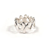 TIFFANY&Co. Ring Love & kiss Paloma Picasso Silver925 #US 4 3/4 Silver Women Second hand