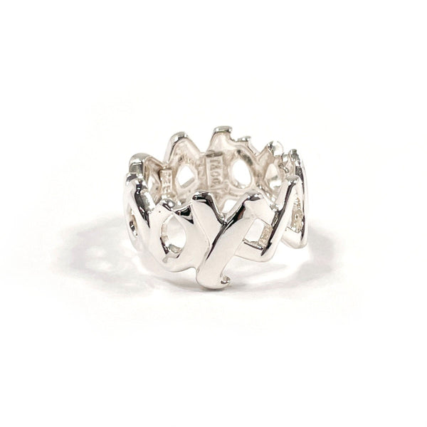 TIFFANY&Co. Ring Love & kiss Paloma Picasso Silver925 #US 4 3/4 Silver Women Second hand