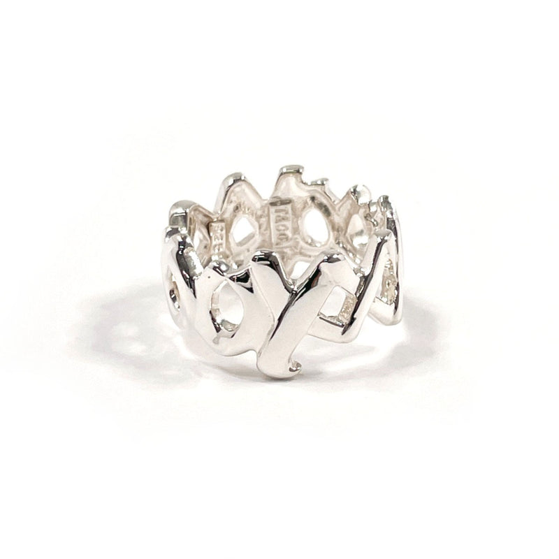 TIFFANY&Co. Ring Love & kiss Paloma Picasso Silver925 #US 4 3/4 Silver Women Second hand