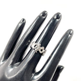 TIFFANY&Co. Ring Love & kiss Paloma Picasso Silver925 #US 4 3/4 Silver Women Second hand