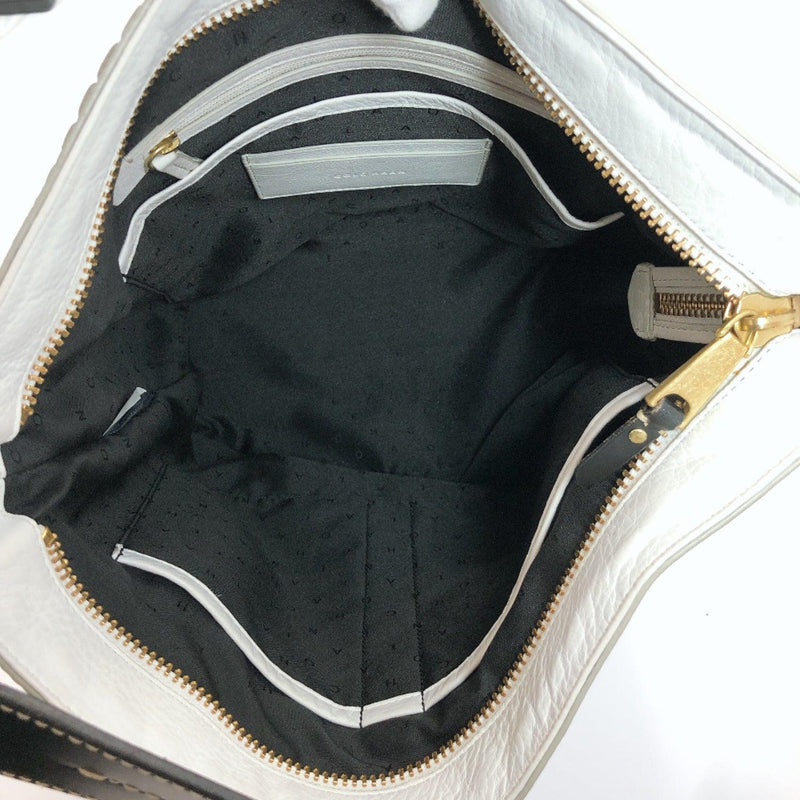 COLE HAAN Shoulder Bag leather white Women Used - JP-BRANDS.com