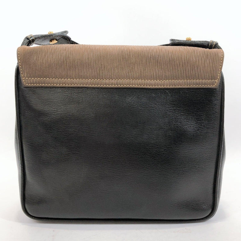 LOEWE Shoulder Bag vintage leather black Women Used - JP-BRANDS.com