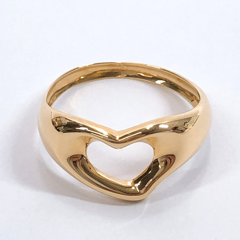 TIFFANY&Co. Ring Open heart K18 yellow gold 12 gold Women Used