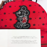 COACH Backpack Daypack F59831 Mickey Mouse Paisley pattern Disney Collaboration Red black New - JP-BRANDS.com