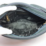 Salvatore Ferragamo Shoulder Bag BA21 4183 Vara ribbon Suede Navy Women Used