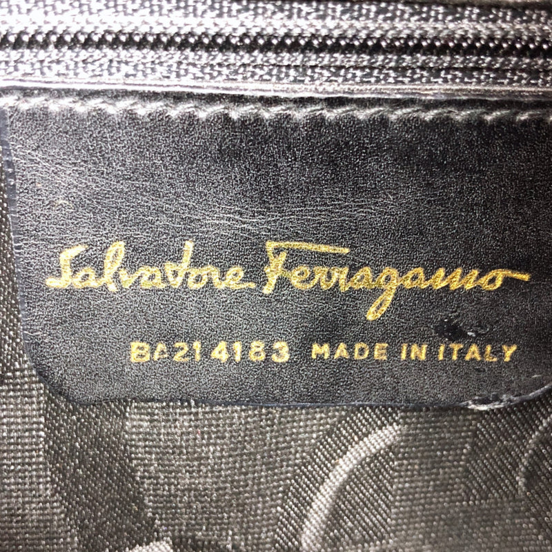 Salvatore Ferragamo Shoulder Bag BA21 4183 leather Brown Women Used