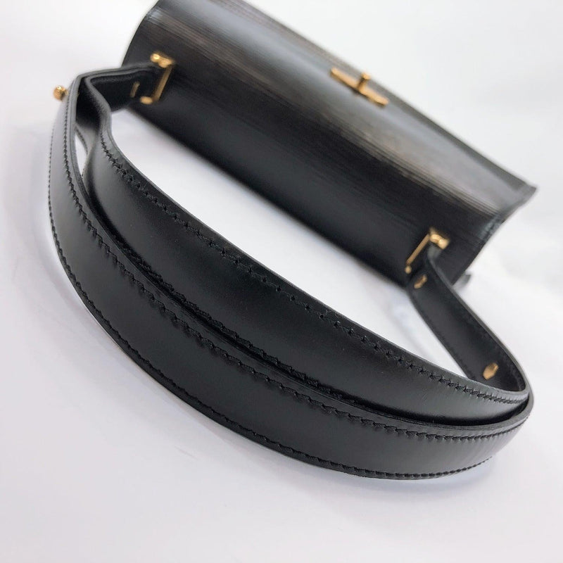 LOUIS VUITTON Handbag M52482 Tilsitt Epi Leather black Women Used