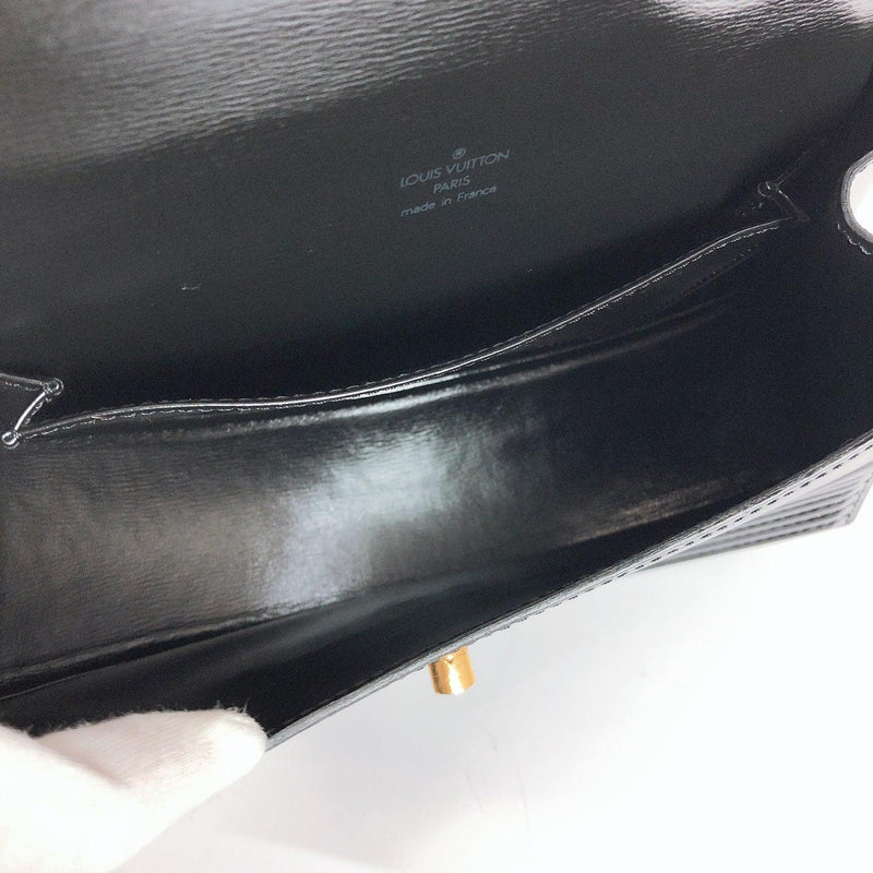 Louis Vuitton Black Epi Leather Tilsit Bag .  Luxury Accessories, Lot  #77011