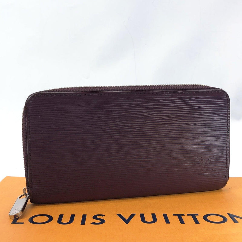 LOUIS VUITTON purse M6007K Zippy wallet Cassis Epi Leather purple Women Used - JP-BRANDS.com