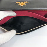 PRADA purse Safiano leather black Women Used