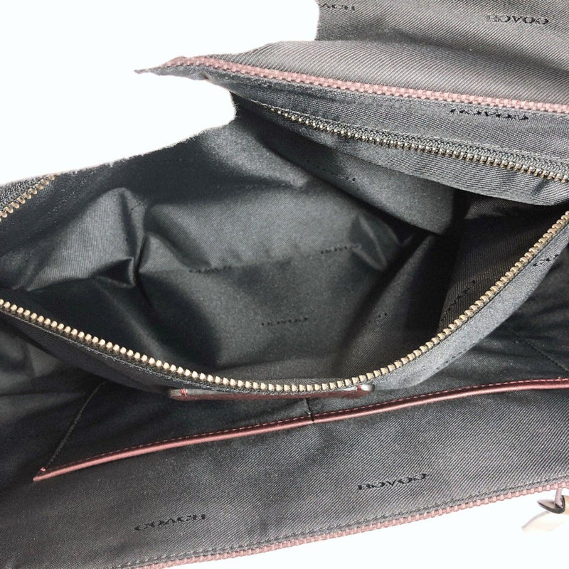 COACH Shoulder Bag 86739 Manhattan bike bag leather Brown mens Used - JP-BRANDS.com