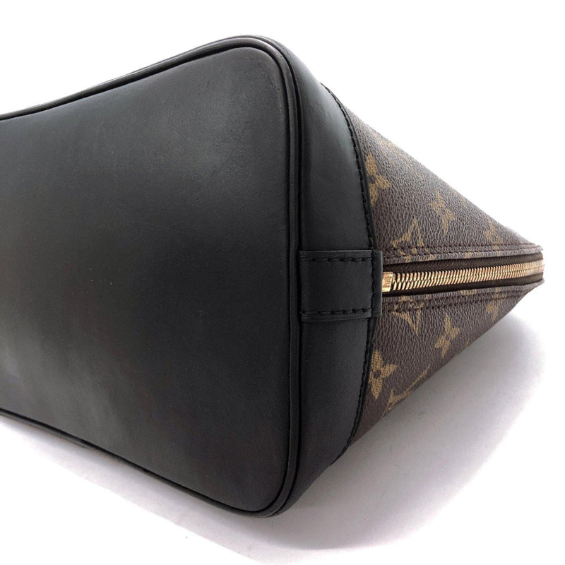 LOUIS VUITTON Handbag M51130 Alma PM Monogram Brown black Customized - JP-BRANDS.com