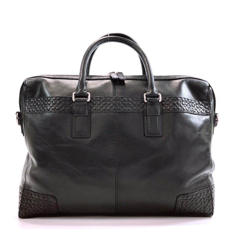 COACH Business bag F70454 leather black mens Used - JP-BRANDS.com