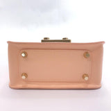 Furla Shoulder Bag metropolis leather pink gold Women Used - JP-BRANDS.com