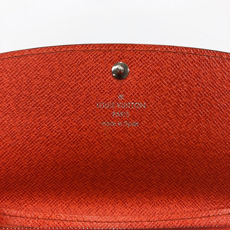 LOUIS VUITTON purse M60853 Portefeiulle Emily Epi Leather Orange Women Used - JP-BRANDS.com