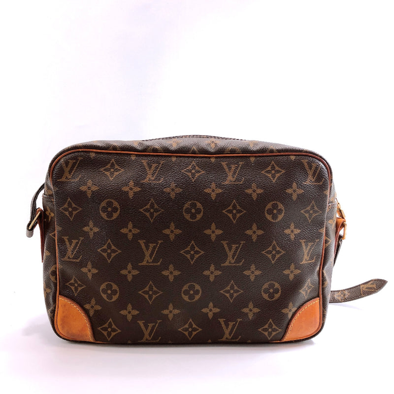 LOUIS VUITTON Shoulder Bag M45244 Nile Monogram canvas/leather Brown Women Used