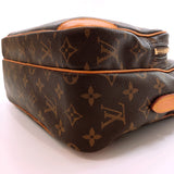 LOUIS VUITTON Shoulder Bag M45244 Nile Monogram canvas/leather Brown Women Used