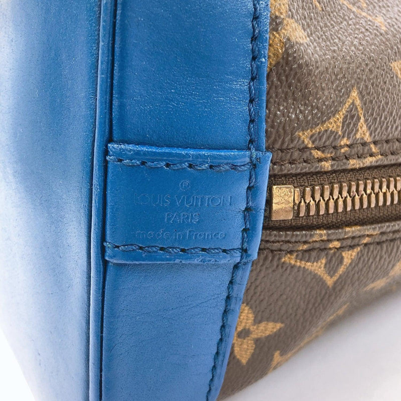 LOUIS VUITTON Handbag M51130 Alma PM vintage Monogram canvas Brown blu –
