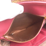 MIUMIU Shoulder Bag Materasse 2way leather pink gold Women Used