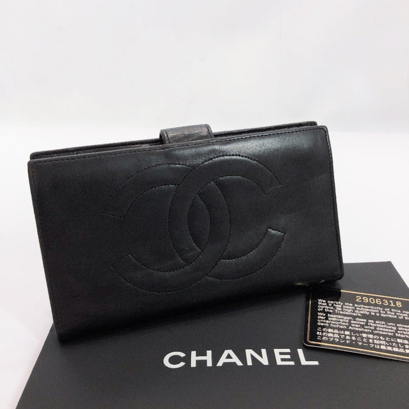 CHANEL purse COCO Mark Gamaguchi leather black Women Used – JP