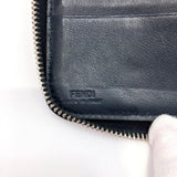 FENDI purse 7M0191 Zip around organizer leather Navy mens Used - JP-BRANDS.com
