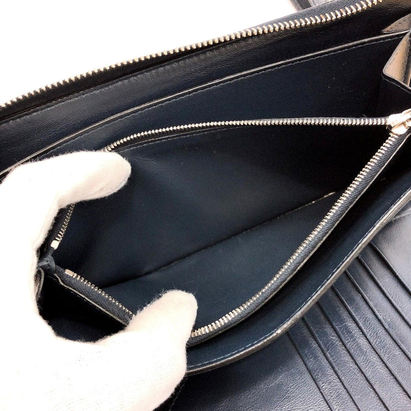 FENDI purse 7M0191 Zip around organizer leather Navy mens Used - JP-BRANDS.com