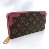 LOUIS VUITTON purse M61189 Zippy Wallet Retiro Monogram canvas Brown pink Women Used - JP-BRANDS.com