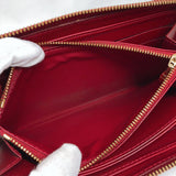 LOUIS VUITTON purse M90417 Zippy wallet Zip Around Monogram Vernis Red Women Used - JP-BRANDS.com