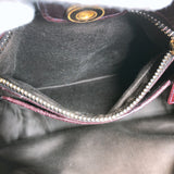 MIUMIU Shoulder Bag 2way leather wine-red Women Used