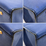 CELINE Shoulder Bag DM95 vintage leather blue Women Used - JP-BRANDS.com