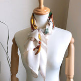 GUCCI scarf silk beige Women Used - JP-BRANDS.com